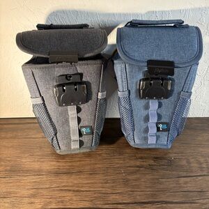 TWO‎ FlexSafe Anti-Theft Mesh Pockets Aqua Vault With Lock Zipper Travel Bags
